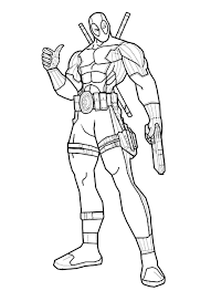 So, if you were looking for free deadpool coloring pages 5 coloring sheets, you are in the right place. Deadpool Deadpool Kids Coloring Pages