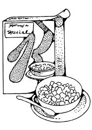 Breakfast coloring pages for kids. Coloring Page Breakfast Cereal Free Printable Coloring Pages Img 17323