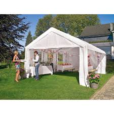 Um das zelt oben zusammenzubinden, benötigst du noch festes band, wie sisal. Cmi Universal Pavillon Weiss 400 Cm X 600 Cm Kaufen Bei Obi