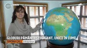 Globul pamantesc de pe satelit. Globuri Geografice Uriase Fabricate In Romania Youtube