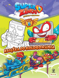 27,5 x 21,5 cm waga jednostkowa kg: Super Zings Ksiazka Do Kolorowania Prasa Sklep Empik Com
