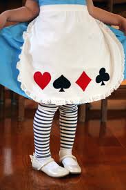 Alice in wonderland has been around since 1865, when charles lutwidge dodgson penned the novel under his pseudonym, lewis carroll. Peach Patterns Handmade Alice In Wonderland Costume For Book Week
