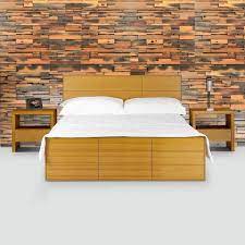 They are the most versatile ways to add a dash of colour, personality, texture, and style into space without much effort. New Bedroom Wall Reclaimed Mosaic Wood Tiles Minimalistisch Schlafzimmer Sonstige Von Natural Mosaic Tiles Houzz