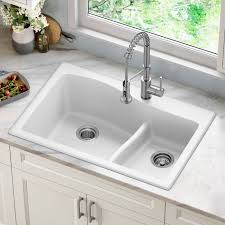 Granite Double Bowl Kitchen Sink