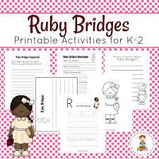 This is a growing collection of free printables for kindergarten, designed for ages approximately 5 & 6 years old. Ruby Bridges Story Is Fascinating And A Great Addition To Your History Black History Month Activities Kindergarten Black History Month Activities Ruby Bridges
