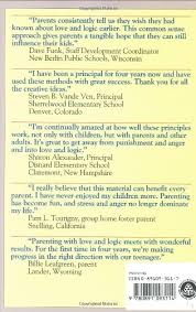 Learn tips and tools for parents. Parenting With Love And Logic Teaching Children Responsibility Cline Foster W Fay Jim 9780891093114 Amazon Com Books