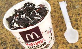 Helado Mcflurry Casero Muy Facil Helados Caseros Cafe Helado Casero Recetas Faciles Postres