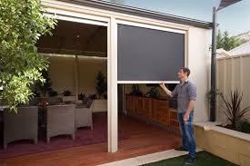 Motorized blinds, zip track blinds, zip screen manufacturer / supplier in china, offering outdoor motorized zip track system blinds, outdoor motorized roller insulation shutter, zip track windproof window roller blind for outside and so on. Ziptrack Blinds Melbourne Shadewell Awnings Blinds