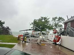 PHOTOS: Sunday storms take down Ferris wheel, trees in NE Ohio