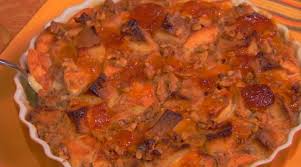 Just Wanted To Share This Delicious Recipe From Lidia Bastianich With You Buon Gusto Chunky Apple Apricot Bread Pudding Bread Pudding Pear Recipes Recipes