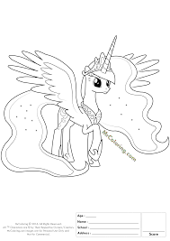 Enter youe email address to recevie coloring pages in your email daily! My Little Pony Princess Luna Coloring Pages Coloring Home