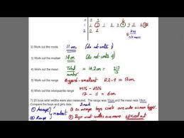 Gcse Revision Video 16 Stem Leaf Diagrams In 2020 Gcse Revision Gcse Math Studying Math