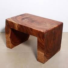 End Table Waterfall Wood Furniture Walnut Finish Kan Thai Decor Diy Wood Projects Furniture Wood Furniture Diy Wood Furniture