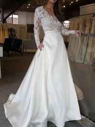 Sleeve got you covered (literally). Simple Elegant Long Sleeve Wedding Dresses Fashion Dresses