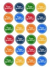 Number 13 cupcake toppers, thirteen food picks, 13th birthday decorations, 13th anniversary party decorations, glitter 13 toppers. Happy Birthday Cupcake Toppers Free Printable Paper Trail Design