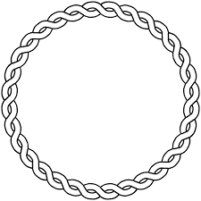 Clipart Rope Border Circle Clipart Best Clipart Best Clip Art Borders Round Border Line Art