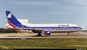 The airline air transat always reminded me as a canadian version of ata or american trans air. C Gtsq Air Transat Lockheed L 1011 500 Tristar At London Gatwick Photo Id 1305585 Airplane Pictures Net