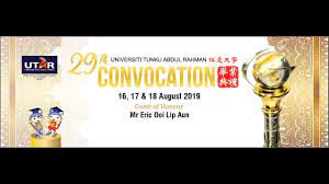 First year convocation august 2019. Utar 2019 August Convocation Session 2 On 17 August 2019 Youtube