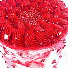 Gateau Marbre En Creme Au Beurre Techniques De Decoration De Gateau Deco Gateau Anniversaire Idee Deco Gateau