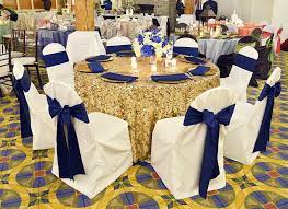 Bayview Event Center Bridal Tasting 2014 1 Blue Wedding Decorations Blue Gold Wedding Gold Wedding Decorations