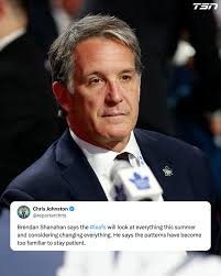 If you're Brendan Shanahan… what changes, if any, are you making over the  offseason? 🤔👇