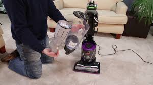 Bissell Powerglide Lift Off Pet Plus Parts Powerglide Lift Off Pet Plus Emptying The Dirt Tank Youtube