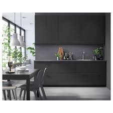 Saljan Countertop Black Marble Effect Laminate 74x1 1 2 Ikea In 2020 Modern Black Kitchen Countertops Modern Kitchen Design