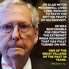 The worst. Evil little man. Unfortunately, I think he's too far gone to  think or care or understand much of what's going