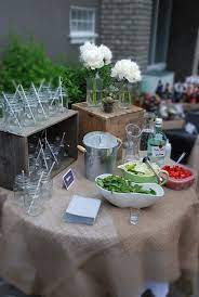 Doch oftmals ist der kühlschrank zu klein oder schon gut gefüllt. Entertaining Our Favorite Self Serve Bars Diy Cocktailbar Hochzeit Drink Bar Kubanische Party
