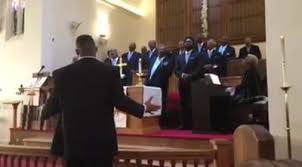 United Male Chorus of Gary blessing us in worship this afternoon!