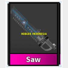 You needed to exchange saw + 100 gifts for it. Weapon Saw Mm2 In Game Items Gameflip