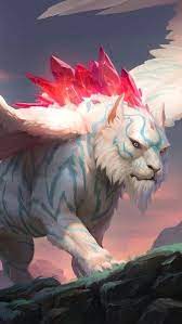 Legends Of Runeterra Jeweled Protector 4k Hd Mobile Smartphone And Pc Desktop Mythical Creatures Art Fantasy Creatures Art Mythical Creatures