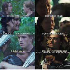 1 194 Likes 6 Comments The Hunger Games Hungergamesteamforever On Instagram Parallel Hunger Games Quotes Hunger Games Hunger Games Peeta