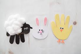 Kids will love making it. Easter Handprint Cards The Best Ideas For Kids