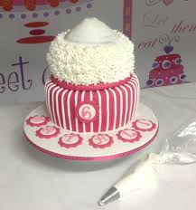 How To 1 Make A Giant Cupcake Cake Without A Cupcake Pan Giant Cupcake Cakes Cupcake Cakes Baking Desserts Cupcakes