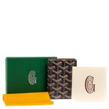 5% coupon applied at checkout. Goyard Brown Goyardine Business Card Holder Goyard Tlc