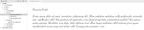 It generates your normal text into fancy text / stylish fonts mixed with symbols, text characters, and emojis. Fonts In Xml Android Developers