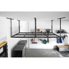 It is an adjustable storage unit that is ideal for storing ladders and other. Gladiator Gearloft Overhead Garage Ceiling Mounted Rack Reviews Wayfair