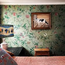 Check spelling or type a new query. John Derian Company On Instagram Our Wallpaper With Lamaisonpierrefrey Pillow By Jeanette Farrier Bedcover By Aunt John Derian Wallpaper Eclectic Interior