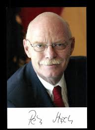 Peter Struck MdB Autogrammkarte Original Signiert # BC 181505