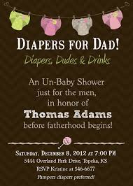 Diapers For Dad Baby Shower Invitations Dad Baby Shower Etsy Baby Shower Dad Daddy Baby Shower Baby Shower For Men