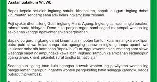 Pidato Bahasa Jawa Tema Sumpah Pemuda Singkat Naskah O