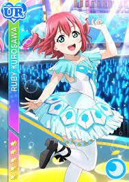 Ruby is the shy younger sister of kurosawa dia, and a close friend with kunikida hanamaru. School Idol Tomodachi Cards Album 1554 Kurosawa Ruby Ur