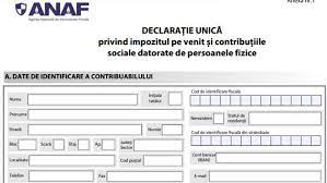 Date privind impozitul pe veniturile estimate/ norma de venit a se realiza în românia și contribuțiile sociale datorate pentru anul DeclaraÅ£ia UnicÄƒ 2021 Noul Formular Oficializat OdatÄƒ Cu Publicarea Sa In Monitorul Oficial