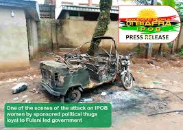 17 july 2021, 09:09 wat. Attack On Defenceless Ipob Women In Oba Anambra State Sponsored By Politicians Working With The Fulani Led Government Ipob
