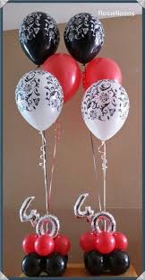 Decoration 40th Birthday Party Ideas For Men Balloon Centerpieces For A 40th Birthday Party 40th Birthday Decorations 40th Birthday Centerpieces 40th Birthday Balloons