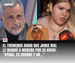 DE TERROR 😰 Se filtró un mensaje del conductor muy escandaloso respecto a  Matías Ogas, el padre de Amadeo. Escucha el mensaje:  https://www.paparazzi.com.ar/teve/el-tremendo-audio-que-jorge-rial-le-mando-a-morena-por-su-novio-afana-es-chorro-y-un/