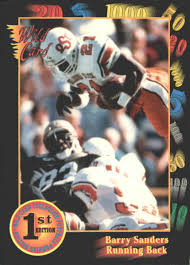 ✅ browse our daily deals for even more savings! 1991 Wild Card Draft 106 Barry Sanders Nm Mt