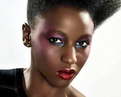 Grace Jones afro hairstyle