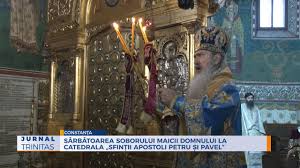 Catedrala este localizata pe strada arhiepiscopiei, nr. SÄƒrbÄƒtoarea Soborului Maicii Domnului La Catedrala SfinÈ›ii Apostoli Petru È™i Pavel Din ConstanÈ›a Trinitas Tv